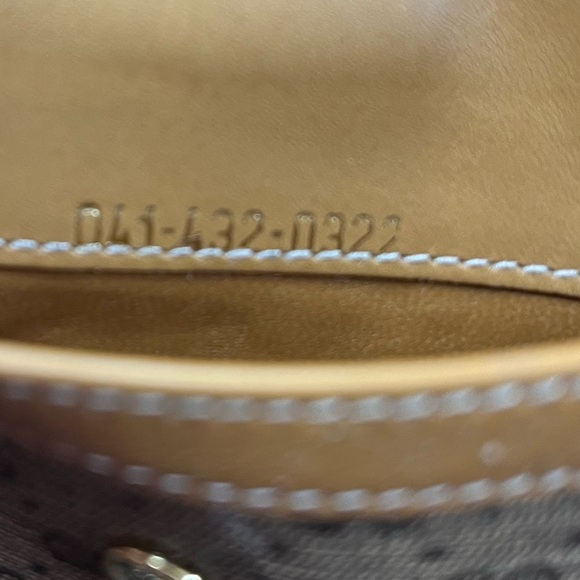 Vintage Gucci Tan Micro Monogram Long Wallet and Matching Coin Purse - Picture 7 of 16